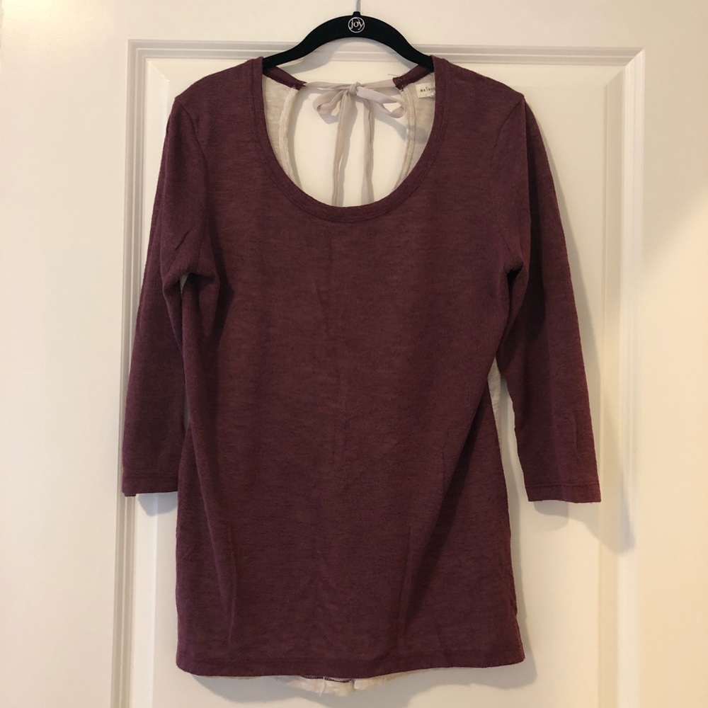 Maison Jules colorblock top